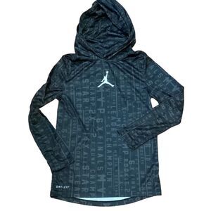 Nike Jordan jumpman Hoodie Top Dri-fit Top Small
